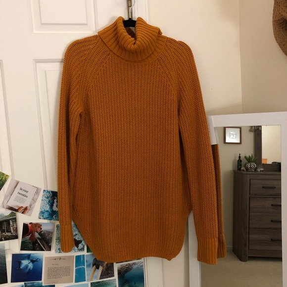 SILENCE + NOISE Chunky Knit Turtleneck - Picture 3 of 5